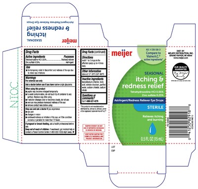 Meijer Seasonal Itching &amp; Redness Relief 15ml (Kc Dl   Meijer Seasonal Eye Drops 15ml)